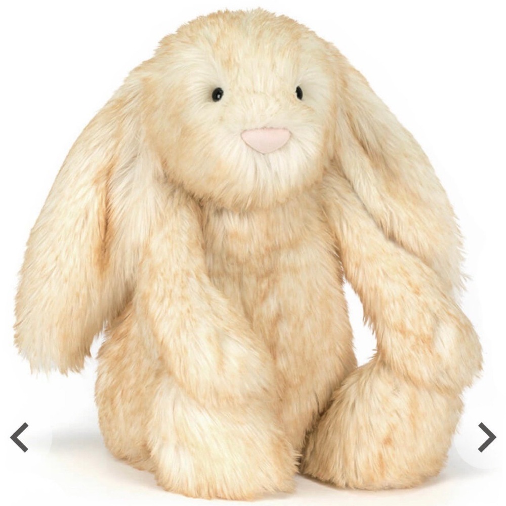 Jellycat Springlowe Luxe Bunny Plush in Cream
